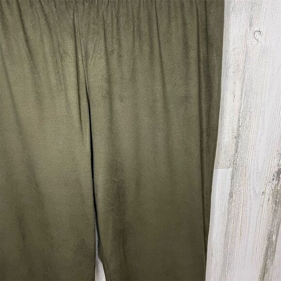 Planet Women's Olive Green Pull-On pants Size 2 Casual Relaxed Fit - Picture 2 of 6